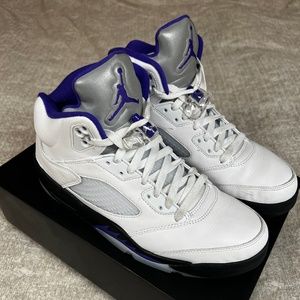 NIKE AIR JORDAN 5 RETRO DARK CONCORD